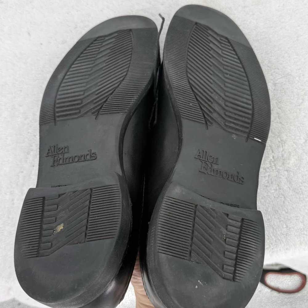 Allen Edmonds Stockbridge Split Tow Black Leather Dress Shoes Men’s Size 9.5a